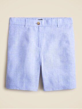 6" Harbor short in linen